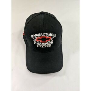 Chevy Chevrolet Nascar Racing 2007 Manufacturers Champion Hat Cap Strapback